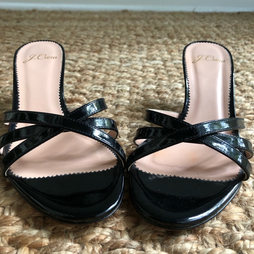 J Crew Skinny-strap sandals in patent leather. Size 5.5 - Picture 9 of 15